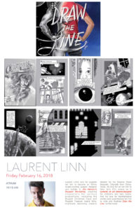 Event Poster for Laurent Linn Talk Feb 16