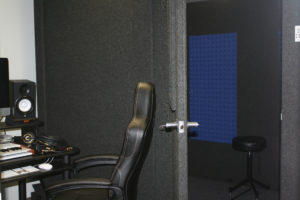 Sound Room and console area.