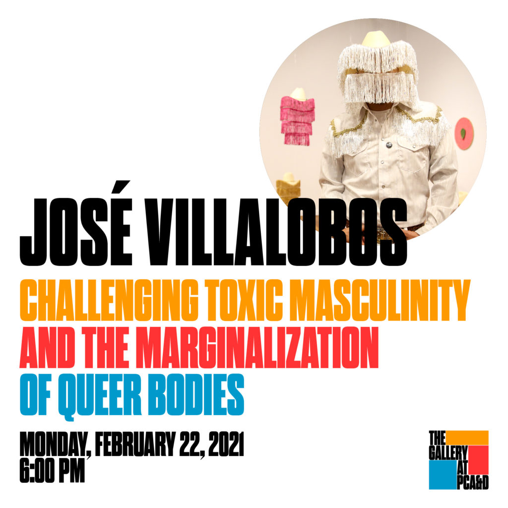 Jose Villalobos graphic for Lecture Series spring 2021. Photo courtesy Andrea Rampone Photography