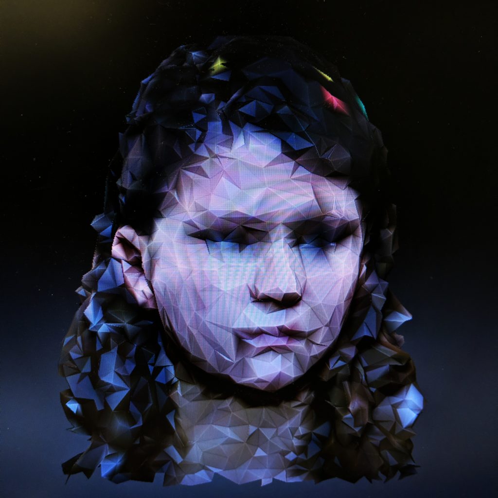 Digital portrait by Prof. Natasha Warshawsky, Animation & Game Art faculty