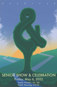 topiary tree branding by Steven Coliccho '22, Illustration