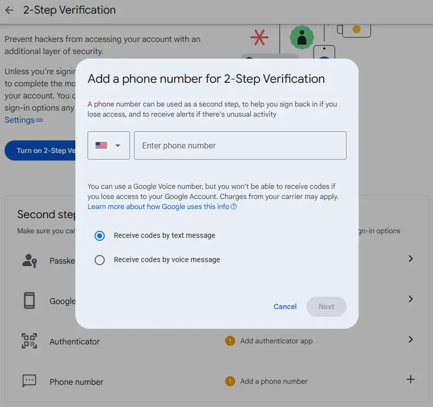 Step 6 screen shot