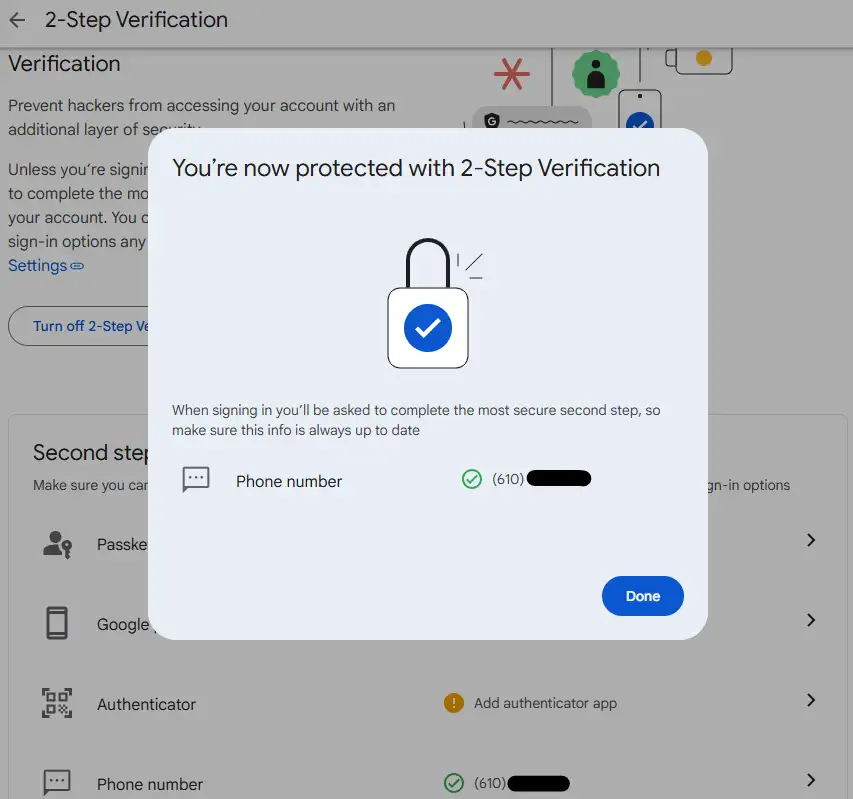 Step 7 screen shot