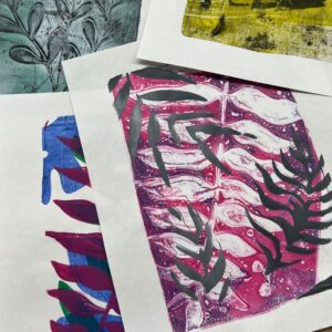 Week 1 | June | Gelli Plate Printmaking: Grades 4-6