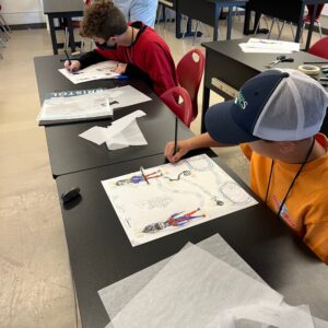 Character Design-Materials and Techniques: Grades 4-6