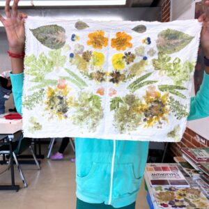 Playing with Symmetry: Flower Pounded Banners Grades 7-9