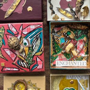 Gratitude Boxes: Exploring 3D Collage